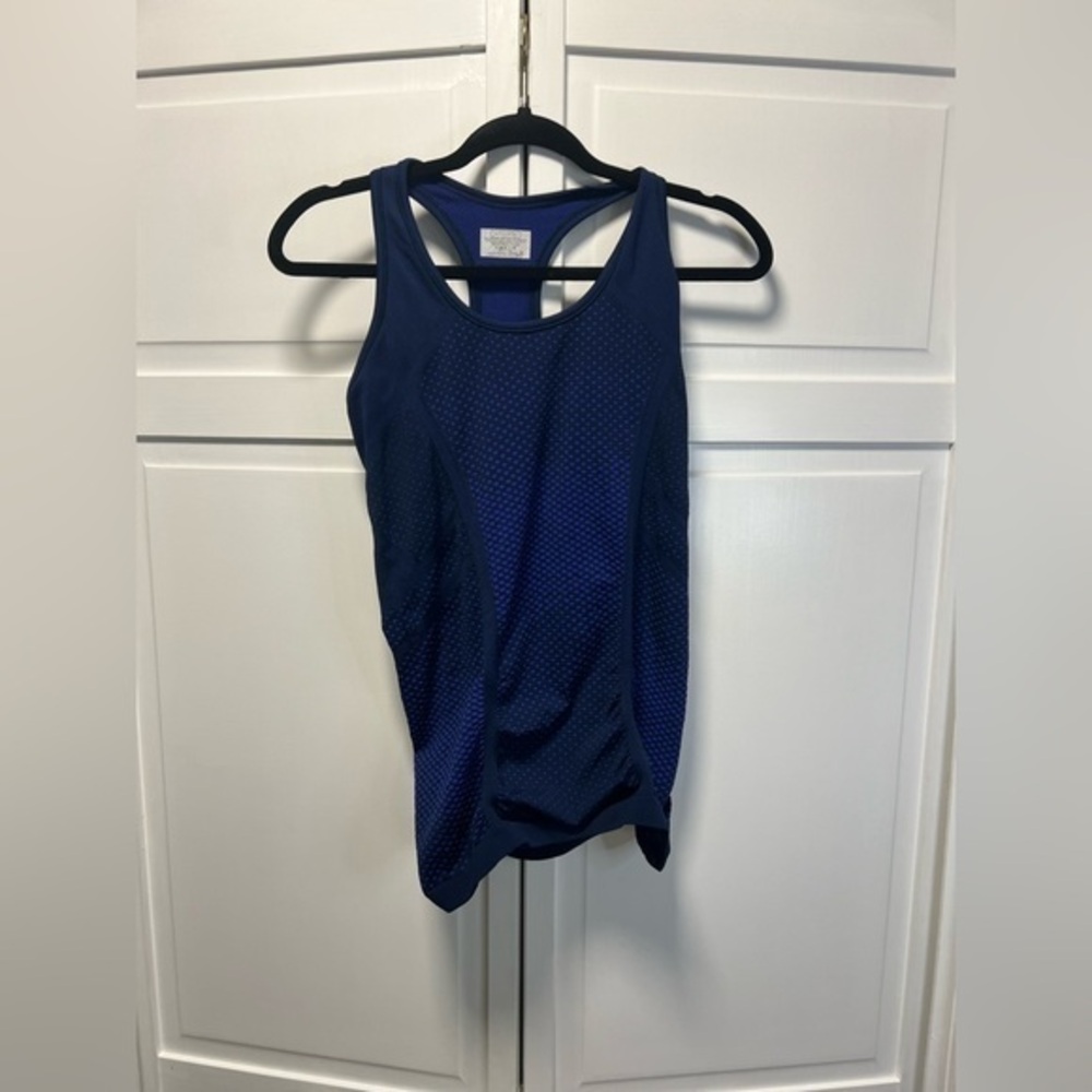 Athleta Fastest Track Tank Size Small color Blue And Purple